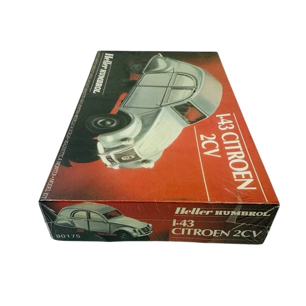 Heller Humbrol 1:43 Citroen 2 CV No. 80175‎ Factory Sealed New Vintage NOS